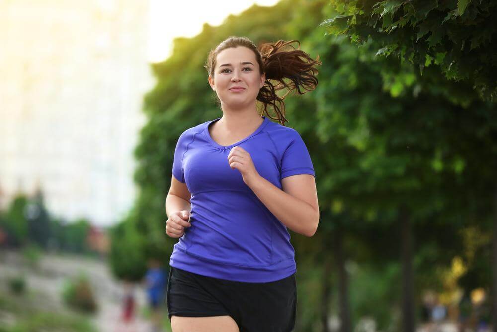 Exercise can reduce rapid weight loss