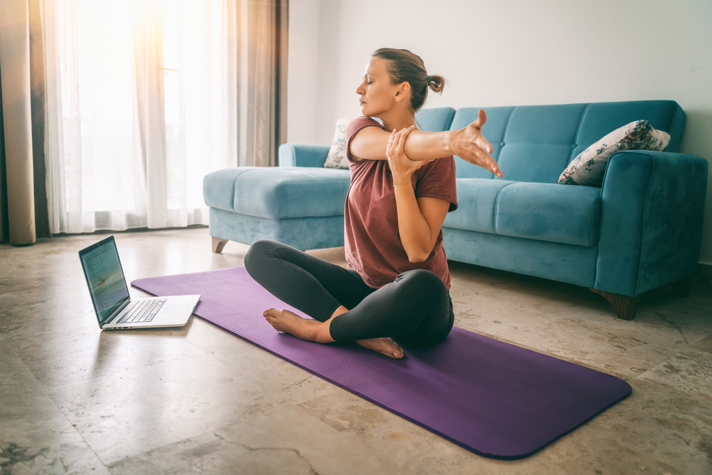 stress free stretches for self care